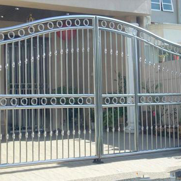 農(nóng)村白鋼大門(mén)